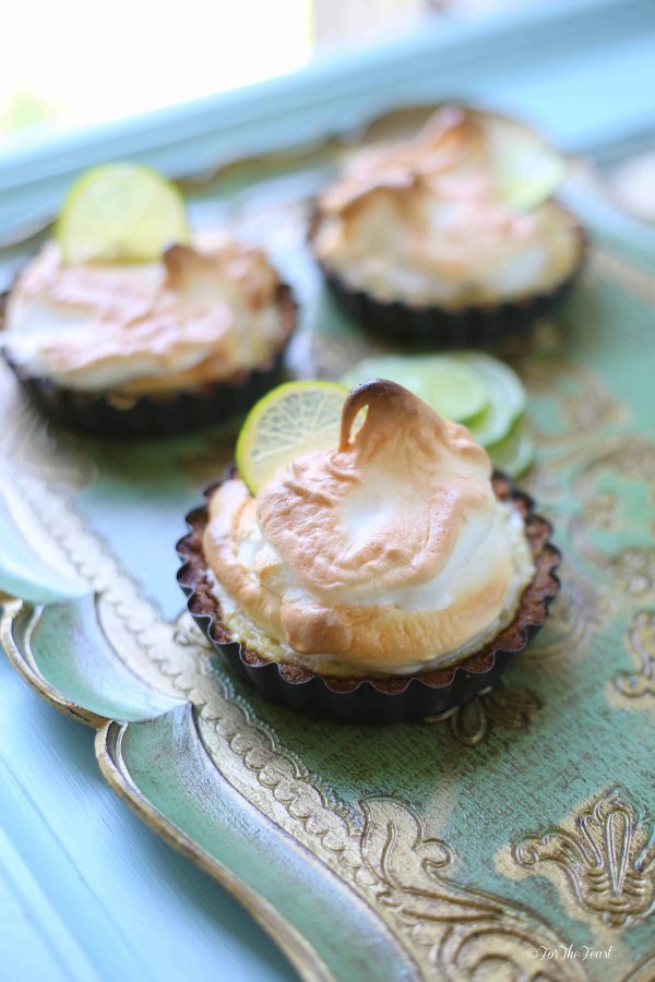 Key Lime Tartlets with a Graham Cracker Crust For The Feast