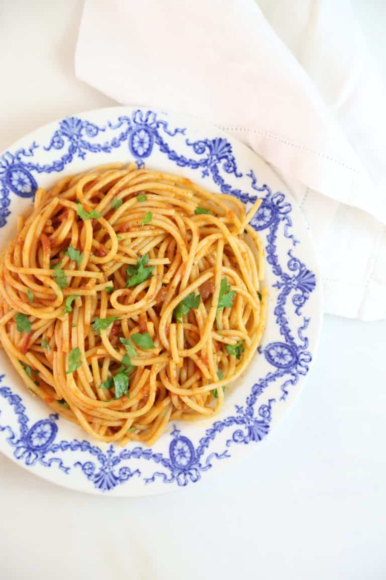 Spaghetti Arrabbiata Spicy Pasta Dish For The Feast